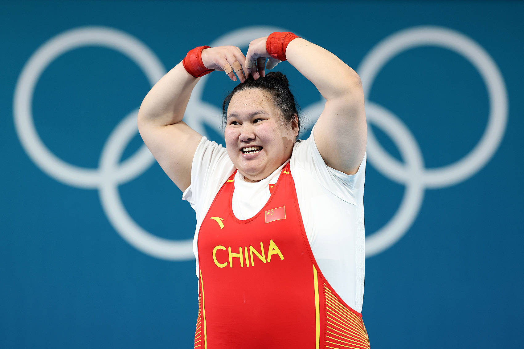 中国女子选手夺得金牌刷新个人最好成绩